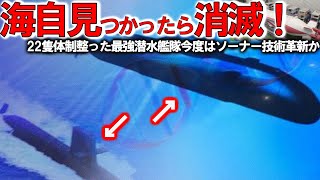 【軍事解説】海自潜水艦ついに潜航深度バレる！世界最強ソーナー技術を沖電気開発テスト＃SEATEC NEO運用開始で海自最強で国連恐れる？ [upl. by Beetner]