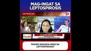 Paano makakaiwas sa leptospirosis [upl. by Aikehs]