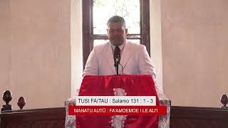 Tapuaiga Taeao Aso Gafua 30 Oct 2023 Collin Faletoese AM EFKS APIA [upl. by Kentiga]