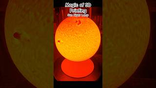 3D Printed Sun Night Lamp 3dprinting stl sun nightlamp lamp [upl. by Dnomra755]