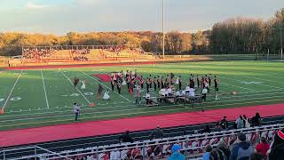 Rockville High School Marching Band at MMBA Western Regionals at Linganore on 102624 [upl. by Essenaj848]