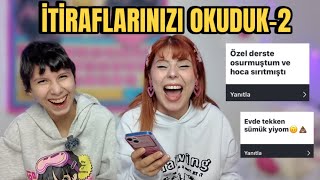 SİZLERDEN GELEN İTİRTAFLARI OKUDUM 2  Sumecindunyasi [upl. by Letisha]