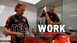 Team Work How the team doctors of FC Bayern work  Mini documentary [upl. by Nelie]