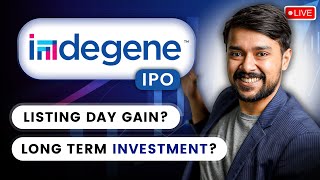 Indegene IPO Apply or Not  Indegene IPO Review  GMP  Details  Harsh Goela [upl. by Earehc]