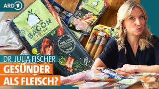 Vegan und vegetarisch So gesund sind Fleischersatzprodukte  Dr Julia Fischer  ARD Gesund [upl. by Akselaw]