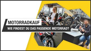 Motorradfahrzeugwahl  So findest du das richtige Motorrad für dich  Ride smart  sicher unterwegs [upl. by Ahoufe]