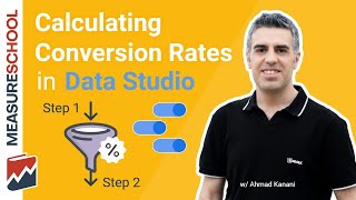 How to Calculate the Conversion Rate of Two Events in Google Data Studio [upl. by Vaientina284]