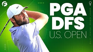 DRAFTKINGS PGA DFS FIRST LOOK THIS WEEK US Open [upl. by Aisac143]