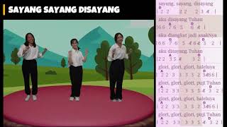 Sayang Sayang Disayang  Lagu Sekolah Minggu [upl. by Quillon]