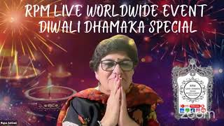 RPM LIVE WORLDWIDE EVENTS PRESENTS DIWALI DHAMAKA SPECIAL [upl. by Loginov]