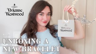 Unbox With Me My NEW Vivienne Westwood Bracelet 🖤 [upl. by Florida35]