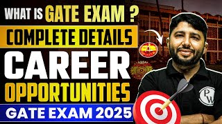 What Is GATE EXAM  Complete Details  Career Opportunities amp Eligibility Criteria  GATE EXAM 2025 [upl. by Niwrek]