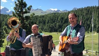 Bavarian oompah band live in St Moritz Switzerland  Oompah bands for hire  German folk music [upl. by Calica]