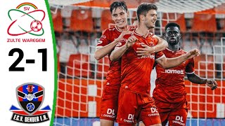 Zulte Waregem vs FCV Dender 21 Abdoulaye Traore Goal All Goals and Extended Highlights [upl. by Macy]