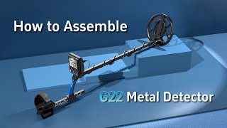 How to assemble kentoktool G22 Metal Detector [upl. by Idahs]