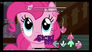 Pinkies Conflict FNF Mod  Pinkie Pie against Cupcake and Pibby Pinkie Pie  Fight for control [upl. by Zosima]