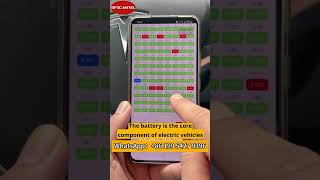 Tesla Model S battery detectEV car battery detector automobile auto diagnostic [upl. by Aleyam785]