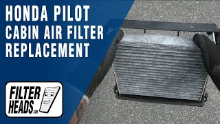 How to Replace Cabin Air Filter 2017 Honda Pilot  AQ1058C [upl. by Nivlac]