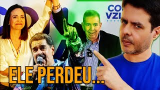 Oposição aponta que MADURO perdeu a ELEIÇÃO e país REAGE [upl. by Woodie]