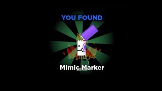 How to get MIMIC marker in FIND THE MARKERS Roblox  UPDATED 2024 [upl. by Getter]