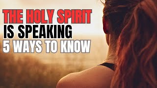 5 signs the Holy Spirit is talking to you  Christian motivation [upl. by Kreit]