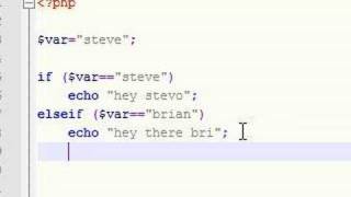 PHP Tutorial  5  ifelseifelse [upl. by Harac]