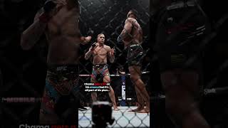 Alex Pereira defeats his opponent with his aura in UFC [upl. by Hsetim]