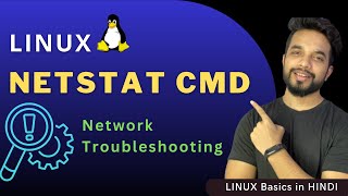 How to Use Linux Netstat Command to Troubleshoot Network Issues  Netstat Command In Hindi [upl. by Benjy493]