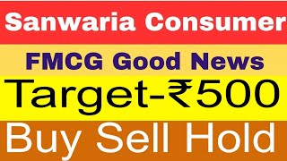 Sanwaria Consumer share latest news today  sanwaria Consumer share News  Sanwaria Consumer Ltd [upl. by Teufert]