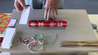 How to make Christmas Crackers by Olde English Crackers [upl. by Atteinotna287]