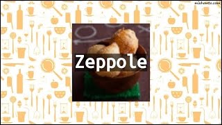 Recipe Zeppole [upl. by Pacifica]