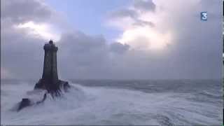 Tempête Andrea au large de la pointe du Raz Finistère [upl. by Charpentier]