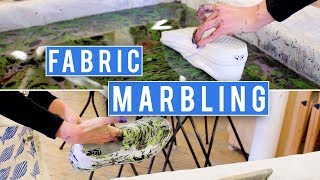 Fabric Marbling is Pure Magic [upl. by Elehcir]