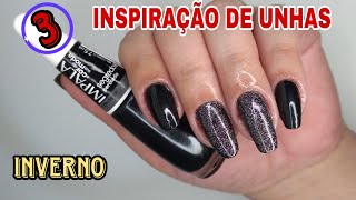 3 inspiração de unhas para o Inverno [upl. by Nnad]