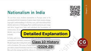 Nationalism in India Class 10 Explained Simply CBSE NCERT One Shot [upl. by Analat620]