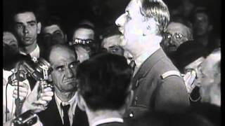 Speech of De Gaulle quot Martyred Paris but liberated Paris quot 1944 [upl. by Oneida175]