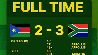 BAFANA BAFANA WINS AFTER THE SCOLDING BY GAYTON MCKENZIE afcon CAF [upl. by Ffej]