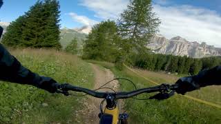 Infinity trail  MTB Dolomites Sellaronda loop [upl. by Ailliw]