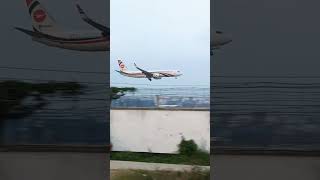 বাংলাদেশ বিমানের ফ্লাইট নামার দৃশ্য bd dac airplane উরোজাহাজ [upl. by Virgilia]