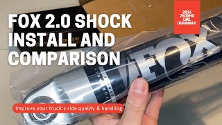 FOX 20 SHOCK INSTALL AND COMPARISON [upl. by Tomasina85]