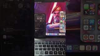 Apple iPhone Screen mirroring on Macbook MacOS macossequoia iPhone [upl. by Fey659]