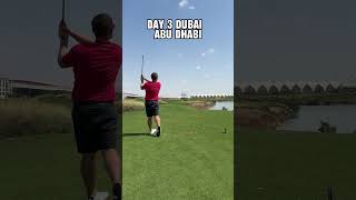 Day 3 DubaiAbu Dhabi  Yas Links what a course golf golfer golfcourse [upl. by Isyak]