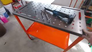 vevor welding table review [upl. by Retnyw]