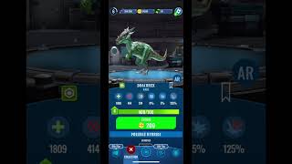 Creating DRACOREX  RARO  in Jurassic World Alive [upl. by Idnahc]