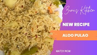 Easy Aloo pulao Recipe  Simple and Delicious Patato Rice [upl. by Cutcheon797]