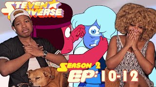 HOW COULD SHE Steven Universe Season 2 Episodes 1012 FIRST REACTION Cry For Help Keystone Motel [upl. by Colin616]