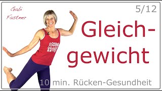 512💈10 min Gleichgewicht verbessern  ohne Geräte im Stehen [upl. by Hew]