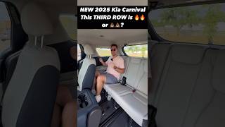 Check Out the Third Row and Cargo Space on the Refreshed 2025 Kia Carnival [upl. by Sadowski423]