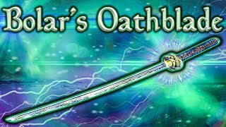 Skyrim SE  Bolars Oathblade  Unique Weapon Guide [upl. by Mauldon577]