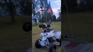 blaster 200 sport quad bike with sound by banshee350 yamaha banshee350 blaster200 blessed [upl. by Ennyroc]